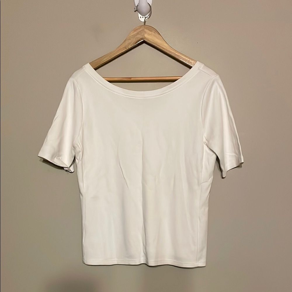 GAP Essential White Short Sleeve Tee